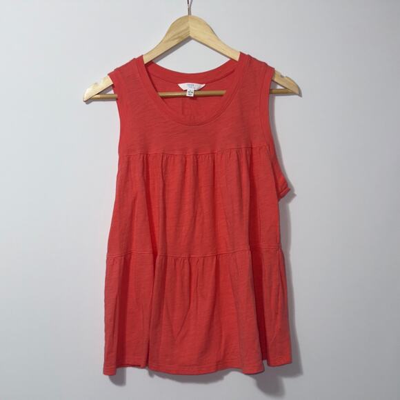 Time & tru coral tank blouse women’s size large(12-14) - Picture 1 of 5